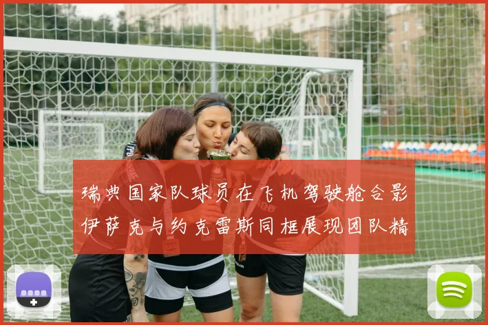 瑞典国家队球员在飞机驾驶舱合影伊萨克与约克雷斯同框展现团队精神